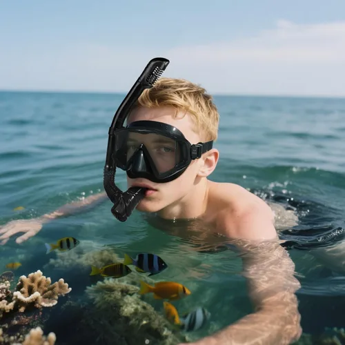 Miniatura 7 de Máscara de buceo Pano 3 para adultos, máscara de esnórquel de vidrio templado, máscara de natación antivaho sin fugas, gafas de natación