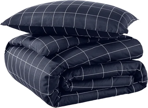 Miniatura 55 de Bare Home - Funda de edredón de ropa de cama extra larga - Colección premium de 1800 hilos súper suave - Funda de edredón ligera y fresca - Ropa