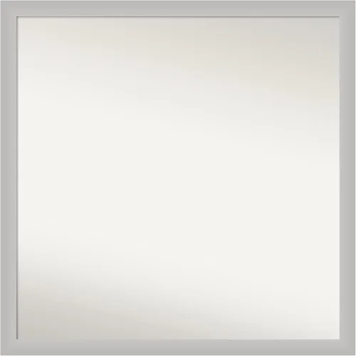 Miniatura 237 de Amanti Art Silver Bathroom Mirror for Over Sink, 24x49 Custom Made Marred Pewter Rectangle Vanity Mirror, Oversize Casual Wood Frame, Hangs Estaño
