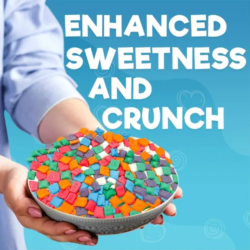 Miniatura 8 de Dulce Crujiente de Air Taffy Liofilizado - Variedad de Sabores de Frutas, 3.5 oz Fresa, Melón, Cereza, Frambuesa, Naranja, Uva, Misterio Snack