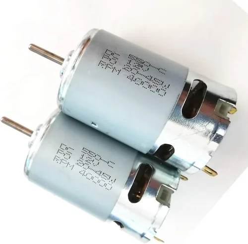 weelye 2 piezas 12V550 RPM 40000 con alto par de torsión 12 voltios DC motor, piezas SUV, motor eléctrico eléctrico, adecuado para coches RC niños
