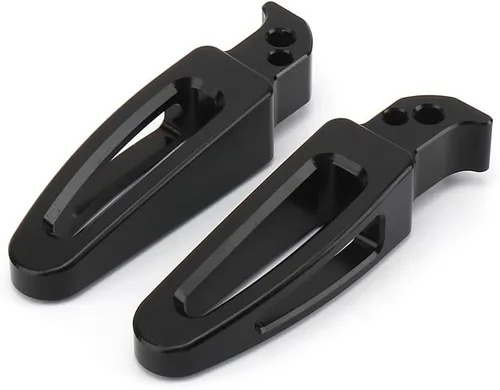 Miniatura 2 de Estriberas traseras Accesorios de motocicleta Pedales plegables para Yamaha X-MAX 300 XMAX 300 XMAX300 X-Max 300 X-Max 300 2023 2024 (negro)