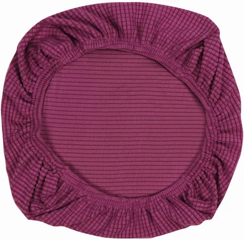 Miniatura 29 de Yikko - Fundas elásticas de jacquard con licra suave, con textura de grano de maíz, para sillas, aptas para oficina, comedor, bar, fundas
