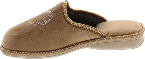 Miniatura 2 de SC Home Collection 12517 - Zapatillas de casa con diseño de corazón de felpa para mujer