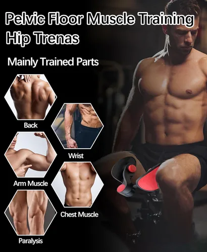Miniatura 2 de Pelvic Floor Exercise Device with 35-49 lb Resistance, Kegel and Inner Thigh Muscle Trainer, Home Workout Equipment for Postpartum Recovery, Women &