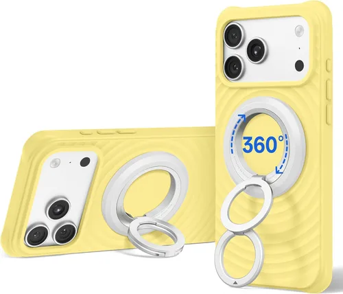 Miniatura 15 de SYNCWIRE Soporte magnético para anillo de teléfono MagSafe, rotación de 360°, agarre magnético de doble cara, soporte de anillo para teléfono