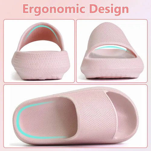 Miniatura 2 de Pantuflas de ducha para niños y niñas, antideslizantes, para verano, playa, piscina