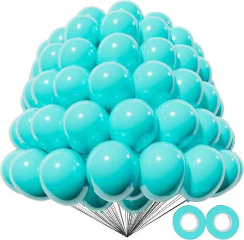 Miniatura 36 de 200 globos de 5 pulgadas, colores surtidos, pequeños globos de látex arcoíris para fiesta, cumpleaños, baby shower, aniversario, festival