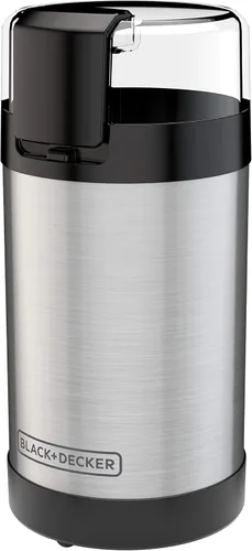 Miniatura 2 de Black & Decker CBG110SC Easy Touch - Molinillo eléctrico para café y especias, color negro