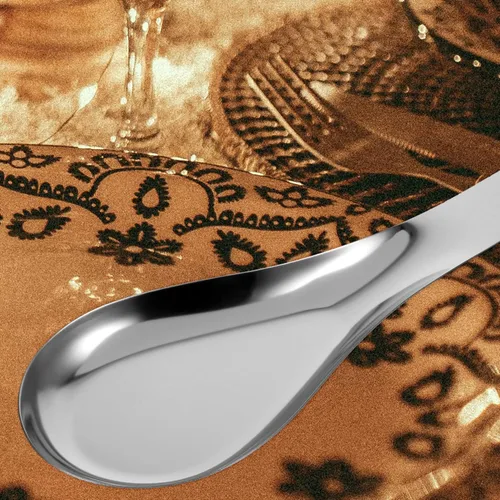 Miniatura 6 de Zerodeko Soporte para cucharas de acero inoxidable, soporte para cuchara, olla caliente, espátula, tenedor, cucharón, vajilla, 2 piezas