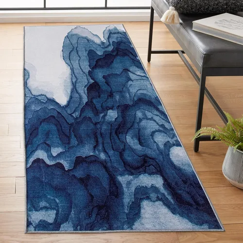 Miniatura 18 de ReaLife Rugs Alfombra Pasillo Lavable a Máquina - Sala de Estar Dormitorio Baño Cocina Entrada Oficina - Acolchada Pelo Bajo Resistente a Manchas