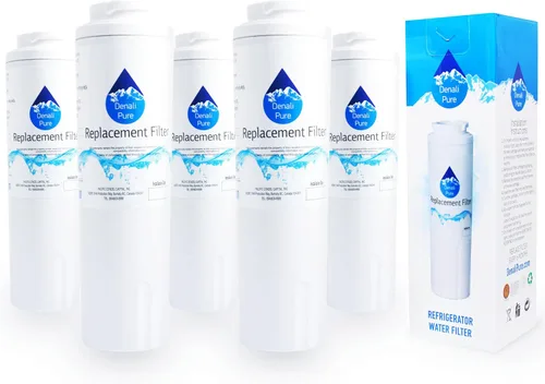 5-Pack – Amana afi2538aes nevera filtro de agua de repuesto compatibles Amana UKF8001AXX cartucho de filtro de agua para nevera