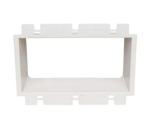 Miniatura 2 de Extensor de caja eléctrica Anillo de extensión de 3 bandas de plástico hasta 1 1/2 "extensión de descarga (paquete de 1)