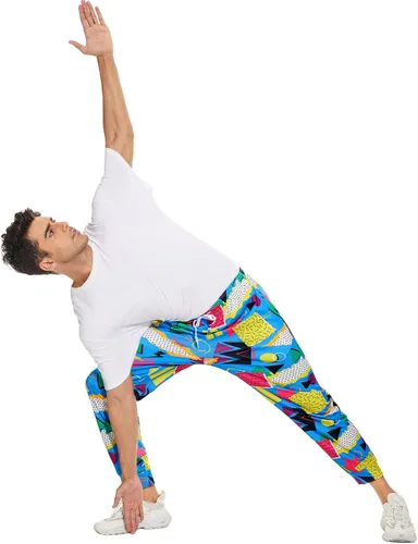 Miniatura 5 de Pantalones deportivos retro de los años 80 y 90 para hombres y mujeres, pantalones de entrenamiento vintage, pantalones deportivos, trajes