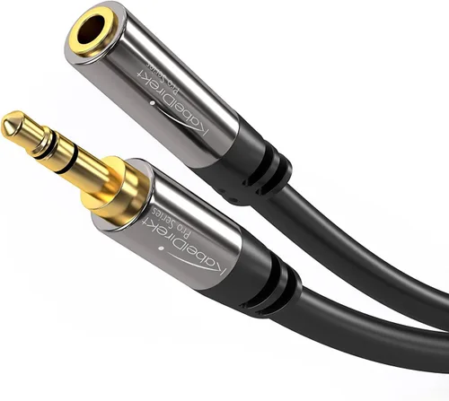 Miniatura 8 de KabelDirekt cable de extensión de audio estéreo macho a hembra (1/8 pulgada)