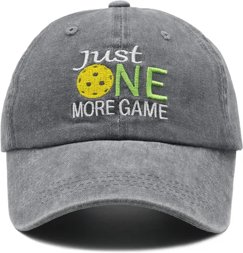 Miniatura 7 de Waldeal Pickleball Hat,Adjustable Embroidered Washed Baseball Cap for Men Women