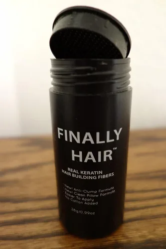 Miniatura 7 de Edificio de pelo fibras de 200 gramos 7 oz. Con Botella por por último pelo 50 G4, Negro