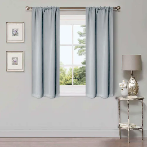 Miniatura 221 de Superior Cortinas Opacas, Oscurecimiento de Habitación, Dormitorio, Cortinas, Cocina, Acentos de Ventana de Sala de Estar, Bloqueo Solar, Térmico