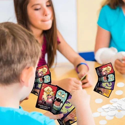 Miniatura 6 de Coopay 500 discos de plástico para contadores de aprendizaje, discos de conteo de fichas de bingo para práctica de matemáticas y fichas de póquer