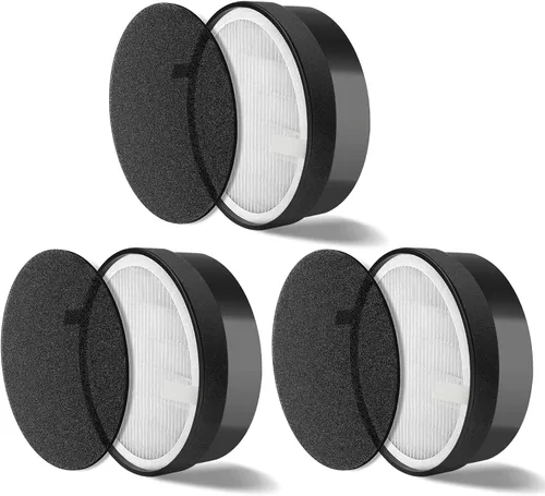LV-H132 Filtro de repuesto para humidificador de aire LEVOIT LV-H132, prefiltro de nailon 3 en 1, filtro HEPA verdadero H13, filtro de carbón