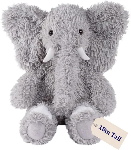Miniatura 18 de Vermont Teddy Bear - Peluche de oso marrón, supersuave, 18 pulgadas