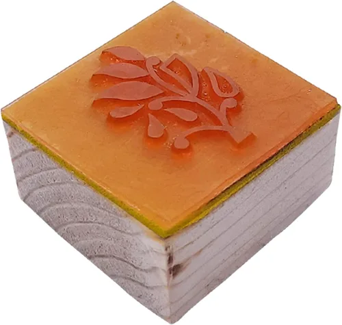 Miniatura 31 de Royal Kraft Sello de goma de madera espiral - Impresión de bloques de bricolaje en papel, tela, henna Rtag020