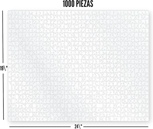 Miniatura 3 de The Clearly Impossible Puzzle ® - Rompecabezas de 100 piezas - Clear Difficult - Piezas de borde falso - Rompecabezas duro transparente - 100 piezas