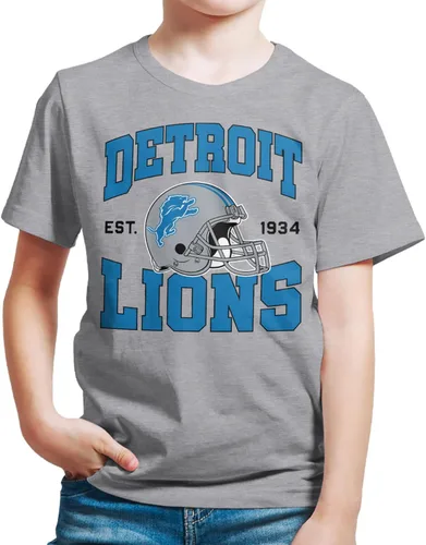 Miniatura 9 de Junk Food Clothing x NFL - Casco de equipo - Camiseta de manga corta para niños y niñas con licencia oficial de la NFL