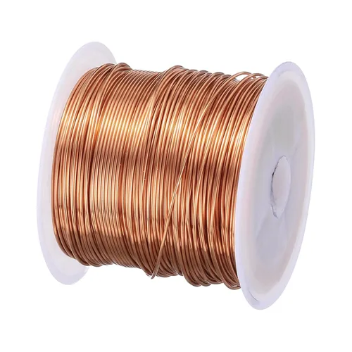 Miniatura 123 de MECCANIXITY - Alambre magnético de calibre 46 AWG - 0.04mm Hilo de cobre esmaltado - Bobina de alambre magnético de 14669 pies (4471m) - 50g Grado F