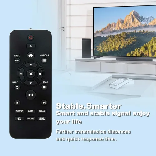 Miniatura 6 de RC-5711 RC-5721 Reemplazo de control remoto para reproductor de DVD Philips DVP2880 DVP2881 DVP3680 DVP2899 DVP2880/F7 DVP2880/79 DVP2850 DVP2880/98