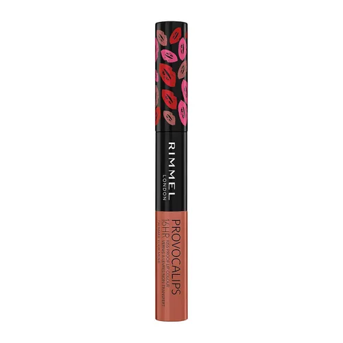 Miniatura 7 de Rimmel London Provocalips 16hr a prueba de besos color labial - Lápiz labial líquido de dos pasos para fijar el color y el brillo - 730 Make Your