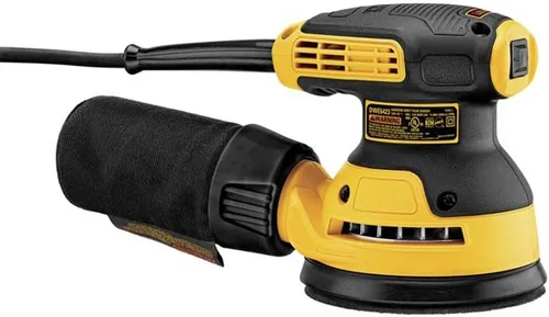 Miniatura 2 de DEWALT Lijadora de órbita aleatoria, velocidad variable, 5 pulgadas (DWE6423), fuente de alimentación eléctrica con cable
