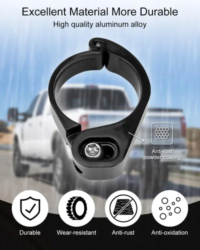 Miniatura 4 de Cerradura antirrobo para puerta trasera Ford Serie F F150 F250 F350 2015-2023, dispositivo de bloqueo de seguridad antirrobo para puerta trasera