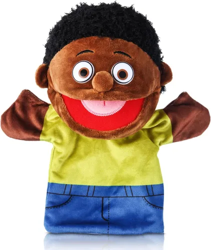 1 pieza de marionetas de mano familiares de 12 pulgadas, abuelos, mamá y papá, hermano y hermana, marionetas de mano de peluche para niños, juguetes