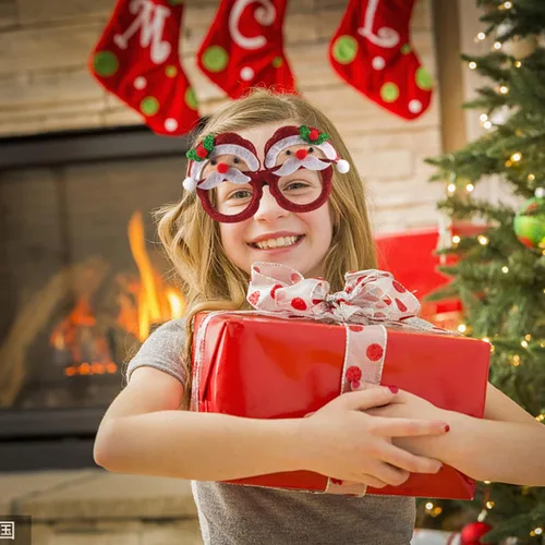 Miniatura 5 de Juego de 12 diademas y sombreros de Navidad para fiestas, decoración navideña para fiestas de temporada navideña y accesorios para cabina de fotos