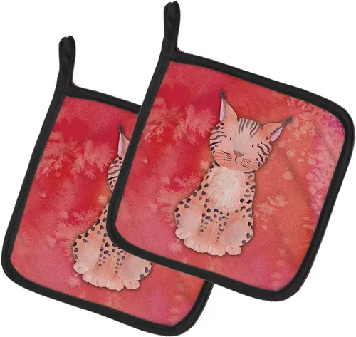 Miniatura 40 de Caroline's Treasures BB7370PTHD - Juego de soportes para ollas de herradura para cocina, resistentes al calor, almohadillas calientes para cocinar