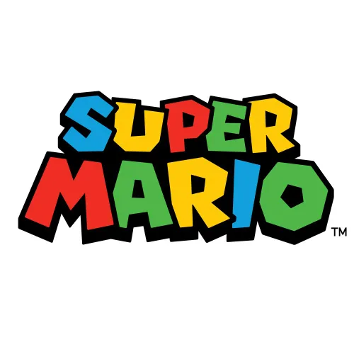 Miniatura 6 de Controller Gear Super Mario Flat Bill Snap Back Hat (Black & Gold Mario M)
