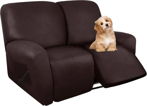 Miniatura 77 de molasofa Fundas de cuero para sillas reclinables, fundas para sillas reclinables grandes para silla reclinable, 4 piezas, fundas lavables que se