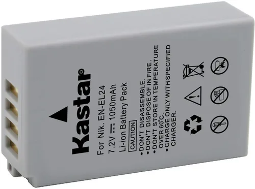 Miniatura 2 de Kastar LTD2 - Cargador de batería USB compatible con Nikon EN-EL24 EN-EL24a ENEL24a, batería Nikon MH-31, Nikon 1 J5 1J5, Nikon DL18-50 DL1850