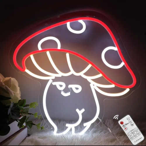 Miniatura 14 de Texas Bull - Letrero de neón para pared, atenuador remoto rojo del oeste de Texas Bull Skull LED de neón, lámpara de vaca toro alimentada por USB