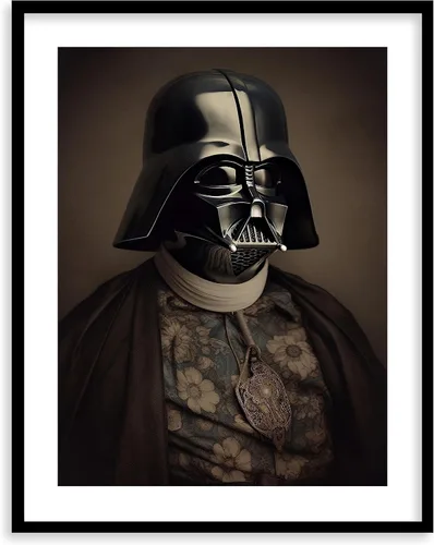 Miniatura 46 de Láminas de Arte de Retratos Victorianos de Star Wars - Impresión de Arte Fino Giclée Premium - Decoración de Pared Steampunk Estética, Póster Darth