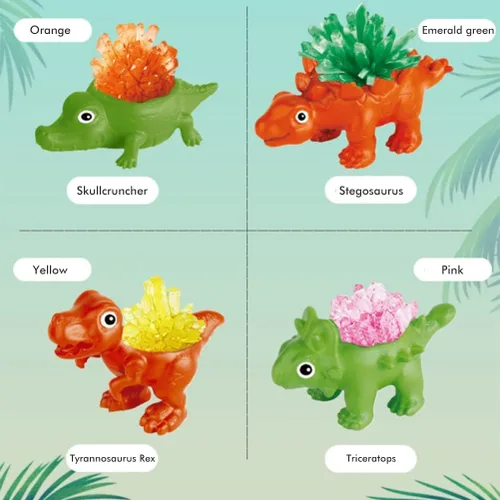 Miniatura 3 de Kit de cultivo de cristales para niños, kit experimental científico, juguetes STEM de descubrimiento para niños y niñas de 8 a 12 años, cultiva 4