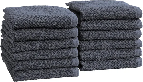 Miniatura 55 de Great Bay Home Toalla de baño blanca – Toalla de baño de gran tamaño 100% algodón de 68 x 35 pulgadas – Absorbente, de secado rápido, toalla de baño