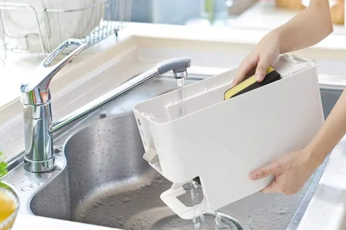 Miniatura 4 de i Kito Dispensador de arroz de 26 libras con recipiente medidor, almacenamiento de cocina grande para encimera para alimentos secos, avena, granos