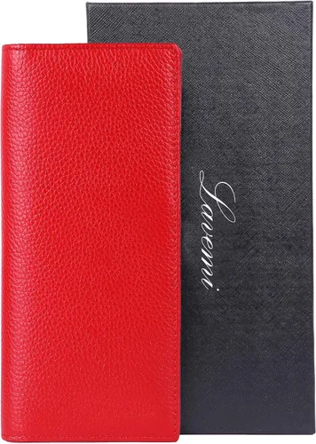 Miniatura 6 de Lavemi Ultra Slim Thin Leather RFID Blocking Bifold Credit Card Holder Wallets for Women