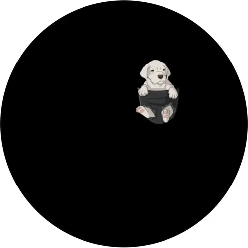 Miniatura 3 de Dogo Argentino en el pecho bolsillo perro PopSockets intercambiable PopGrip