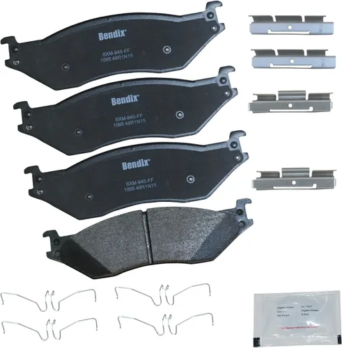Miniatura 52 de Pastillas de freno delanteras cerámicas Bendix Priority1 CFC2302 para Hyundai Elantra 2021, Sonata 2022-2020, Kia K5 2023-2021
