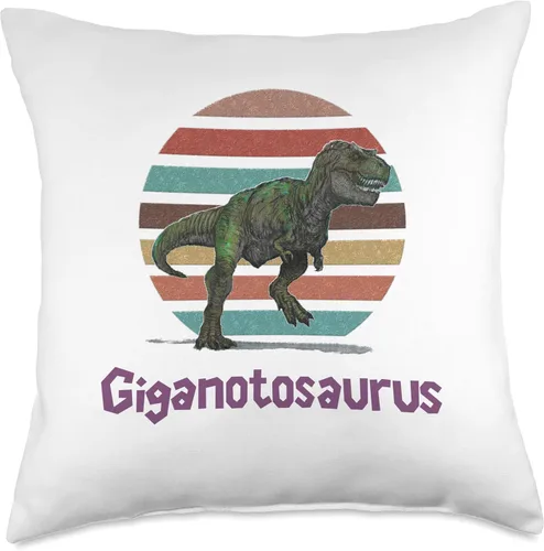 Miniatura 4 de Giganotosaurus Retro T rex - Cojín prehistórico para el Día del Padre