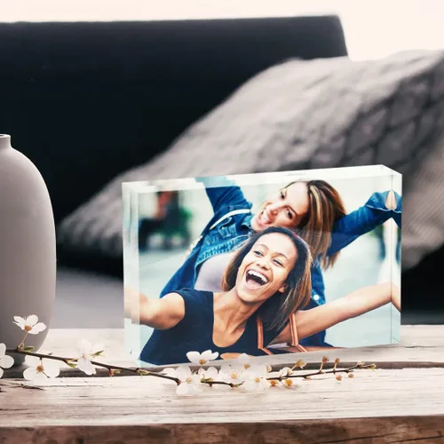 Miniatura 3 de Canvas Champ Personalized Acrylic Photo Blocks, Photo Printed Blocks, Custom photo acrylic blocks (4"x6")