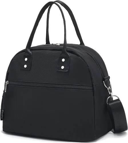 Miniatura 21 de FlowFly Fiambrera térmica con correa de hombro y asas para mujer, hombre y niños, amplia y reutilizable, congelable, bolso organizador de alimentos